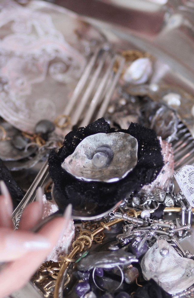 'abyss' brooch