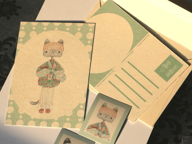 'Victor' postcard
