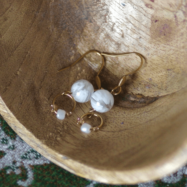 'ocean princess #6' earrings