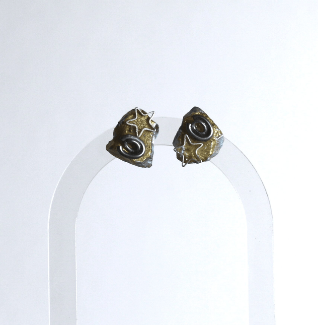 'magician stone' earrings