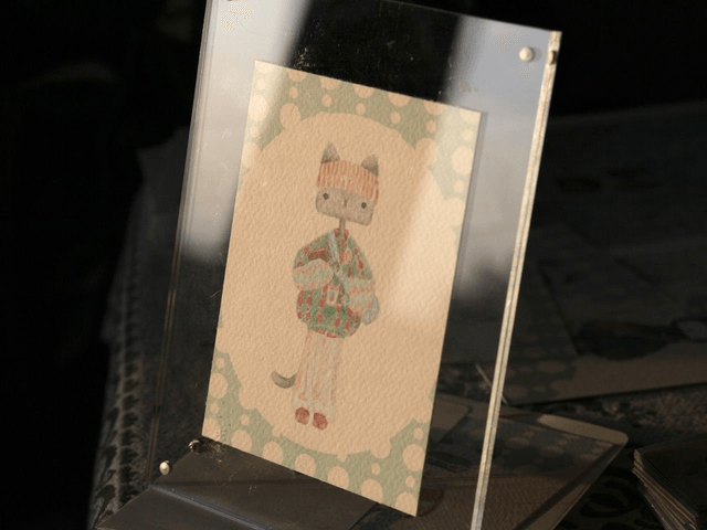 'Victor' postcard