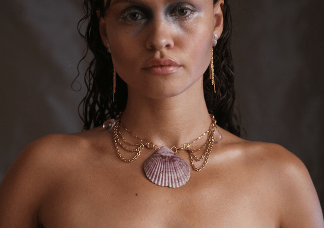 'ocean queen' earrings