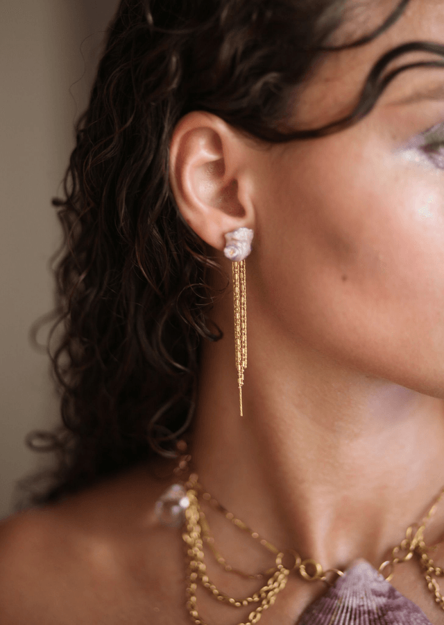 'ocean queen' earrings
