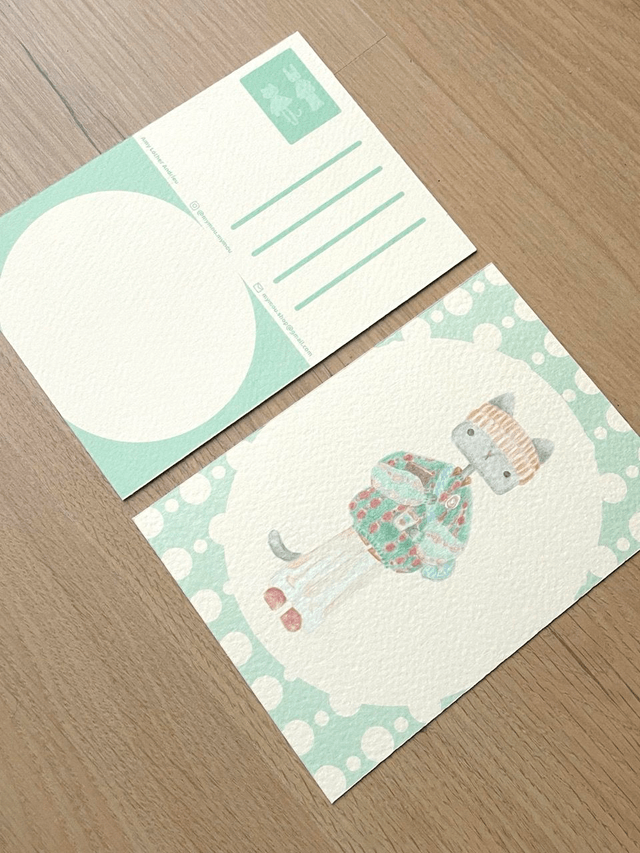'Victor' postcard