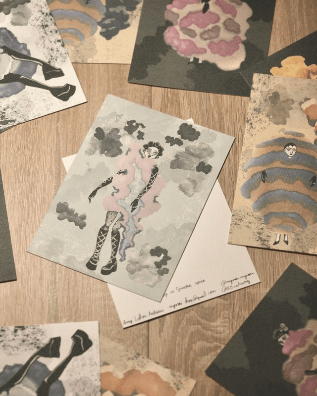 'Up in Smoke' illustration #2