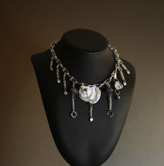 'cyber mermaid' neclace