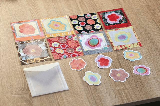 'tangerine' writting paper set