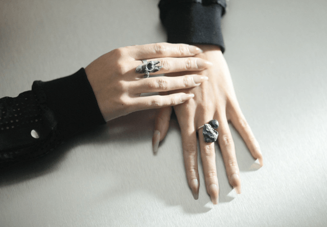 'cyber mermaid' ring