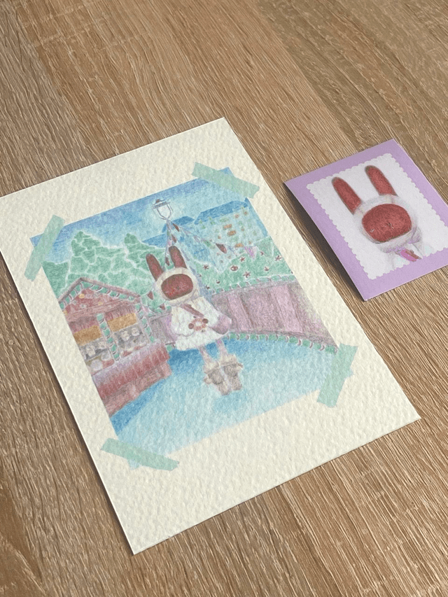 'Cassie' postcard