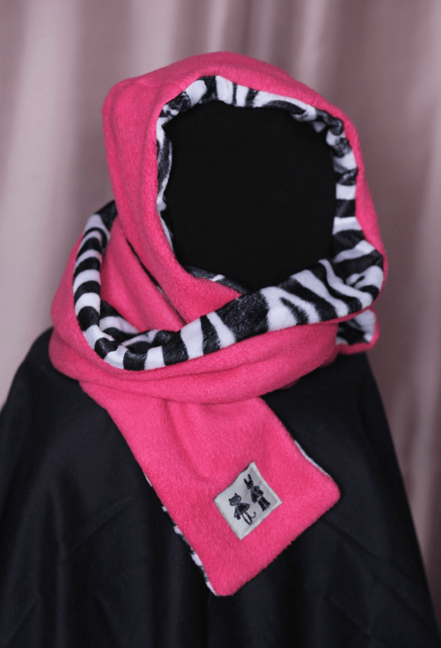 XXL hood-scarf