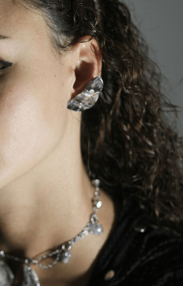 'eclipse' earrings