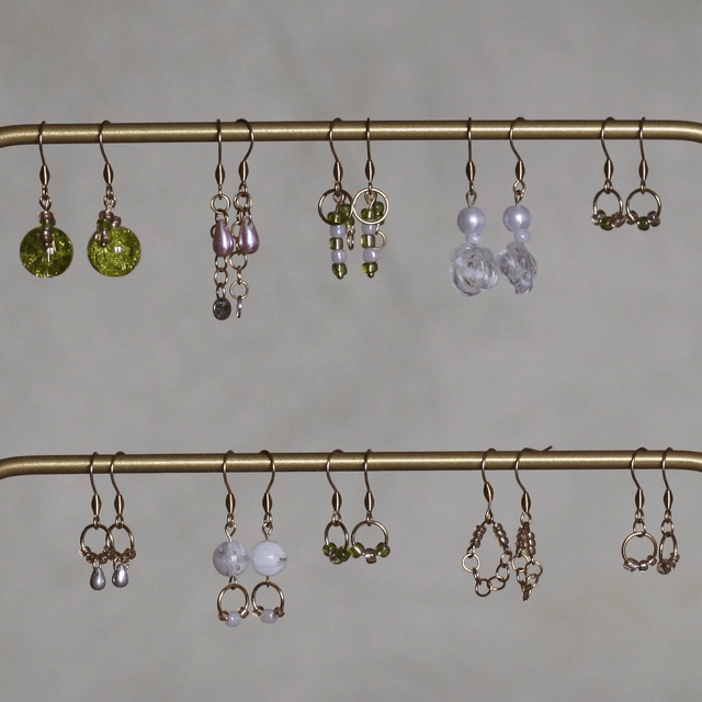 'cyber mermaid #11' earrings