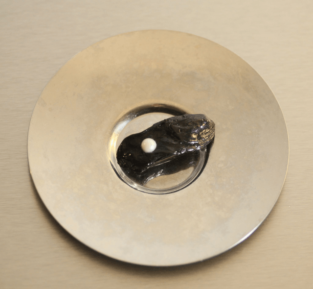 'pearl' hair clip