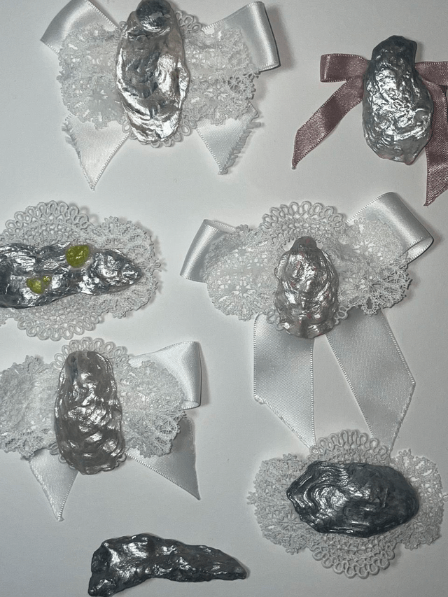 'douce écume' hairclip