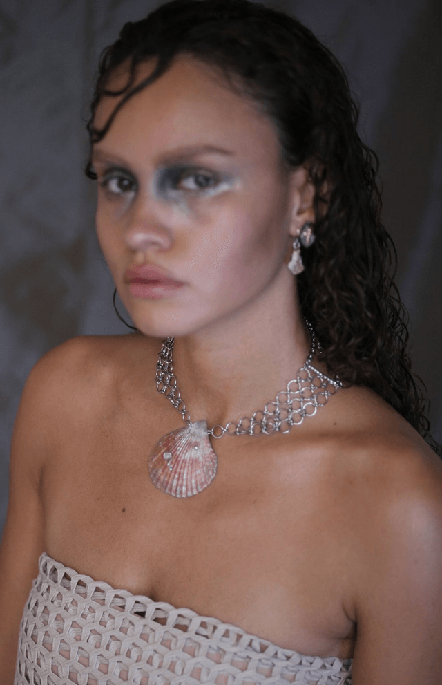 'medieval mermaid' necklace