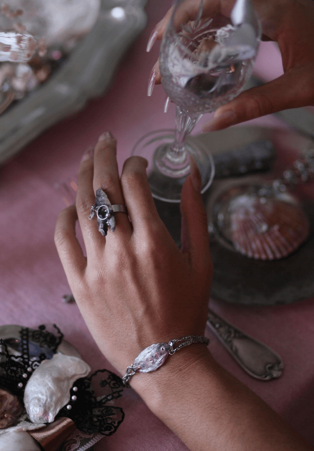 'cyber mermaid' ring