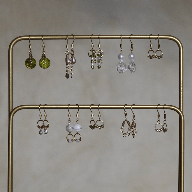 'cyber mermaid #11' earrings