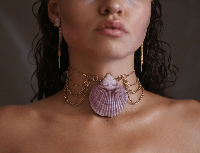'ocean queen' earrings