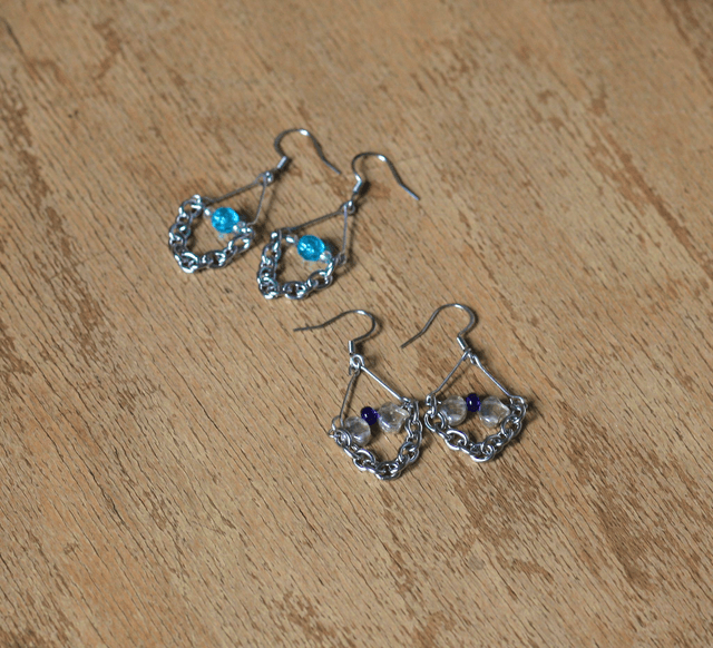 'écaille #9' earrings