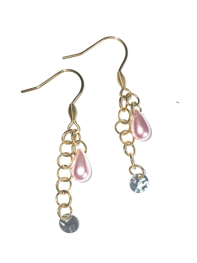 &#039;cyber mermaid #11&#039; earrings