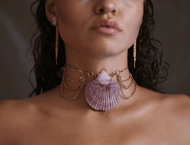 &#039;ocean queen&#039; necklace