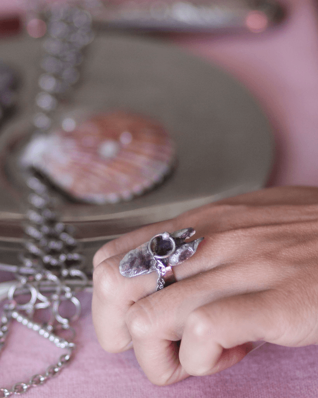 &#039;cyber mermaid&#039; ring