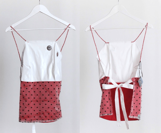 ladybug backless top M-L