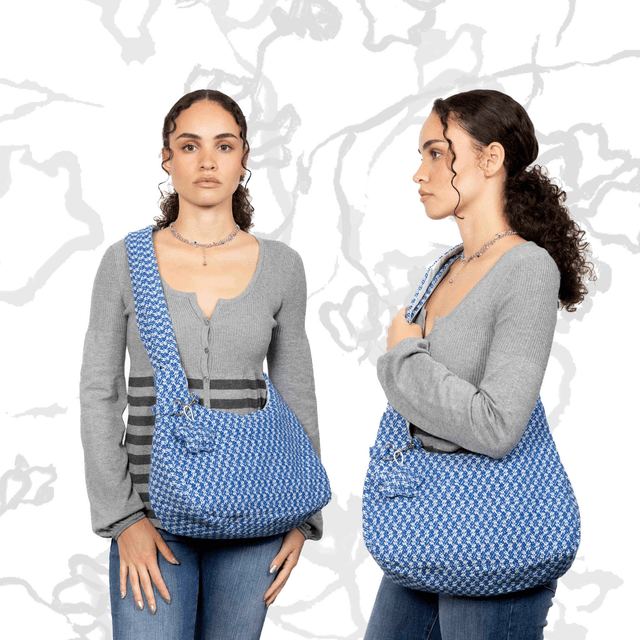 shoulder bag - blue
