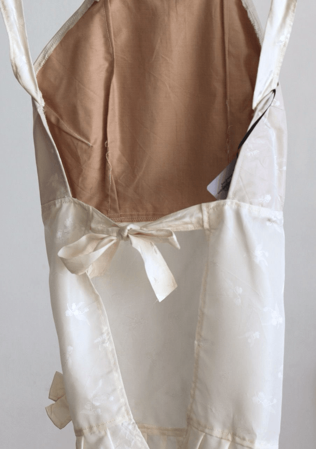silky backless top S-M
